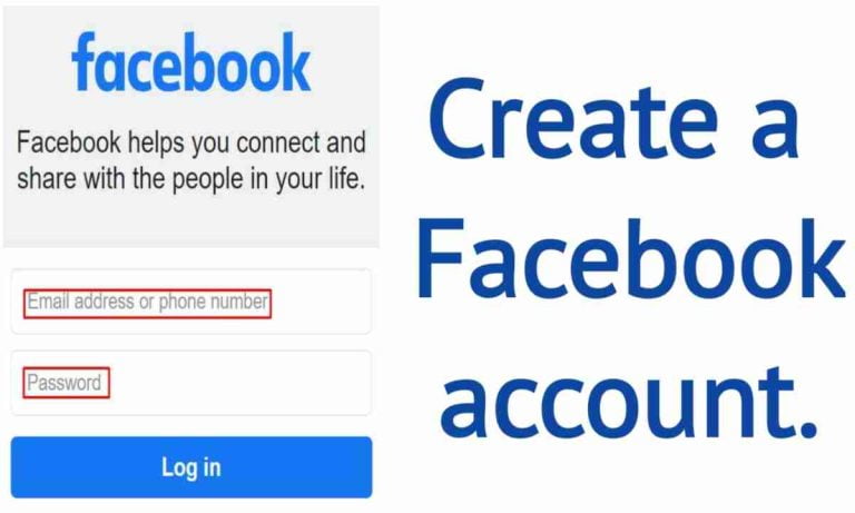 Create A Facebook Account.