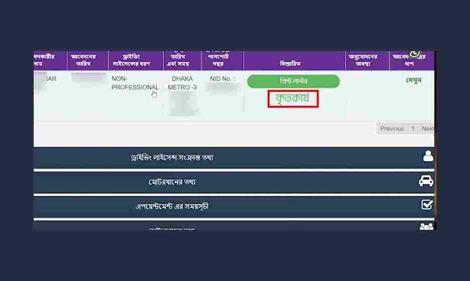 ড্রাইভিং লাইসেন্স