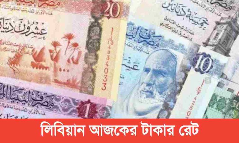 লিবিয়া ১ টাকা বাংলাদেশের কত টাকা।