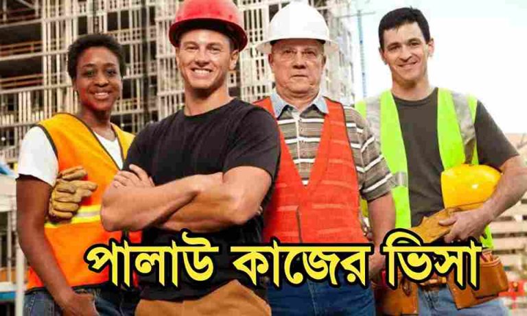 পালাউ কাজের ভিসা এবং যে কাজের চাহিদা বেশি।